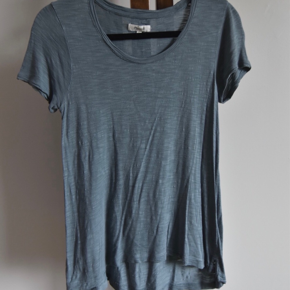 S Madewell Blue/Gray Tee